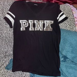 PINK Sequined T-Shirt